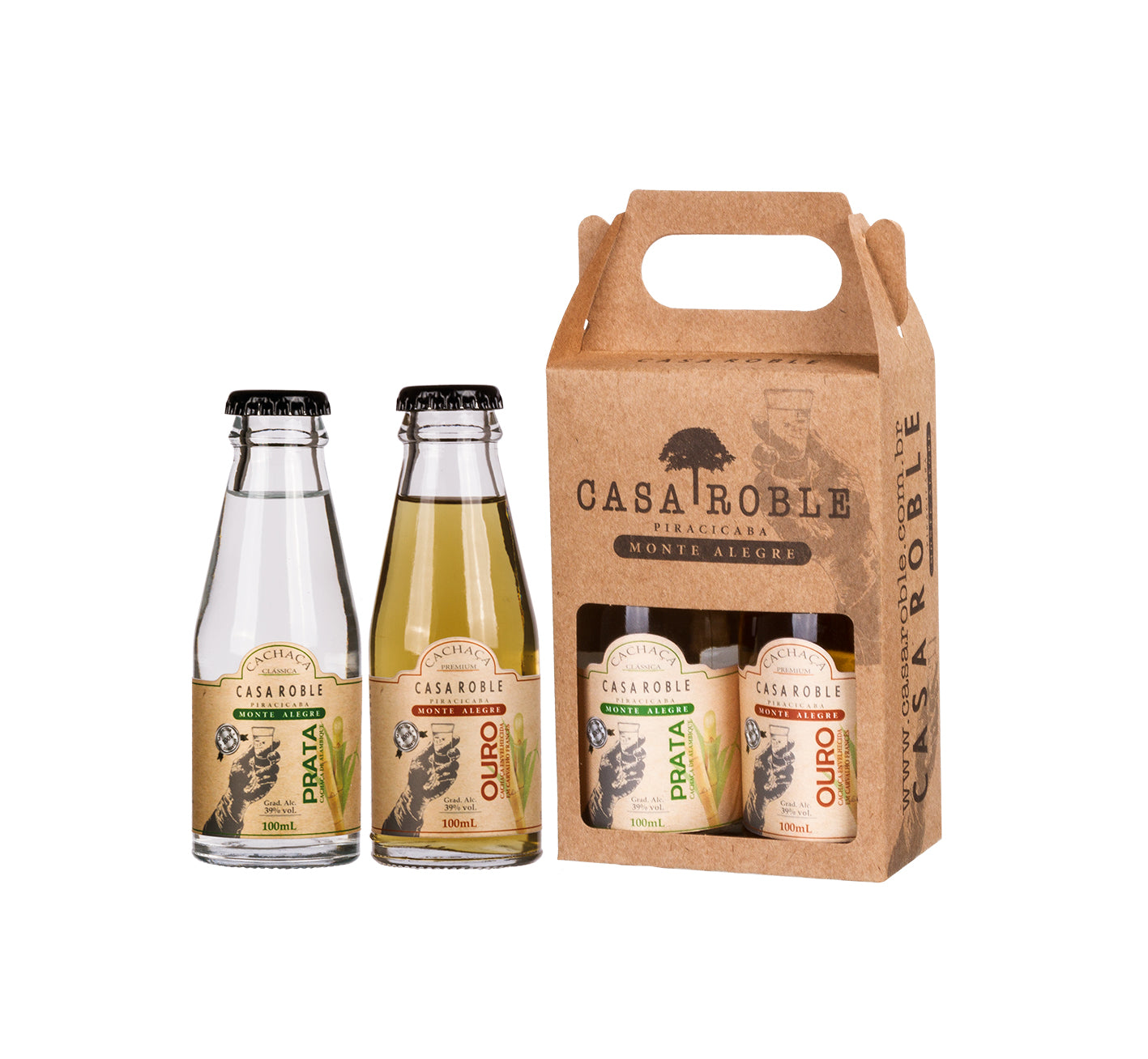 Kit Casa Roble 100ml - 1 Prata + 1 Ouro PREMIADA!!