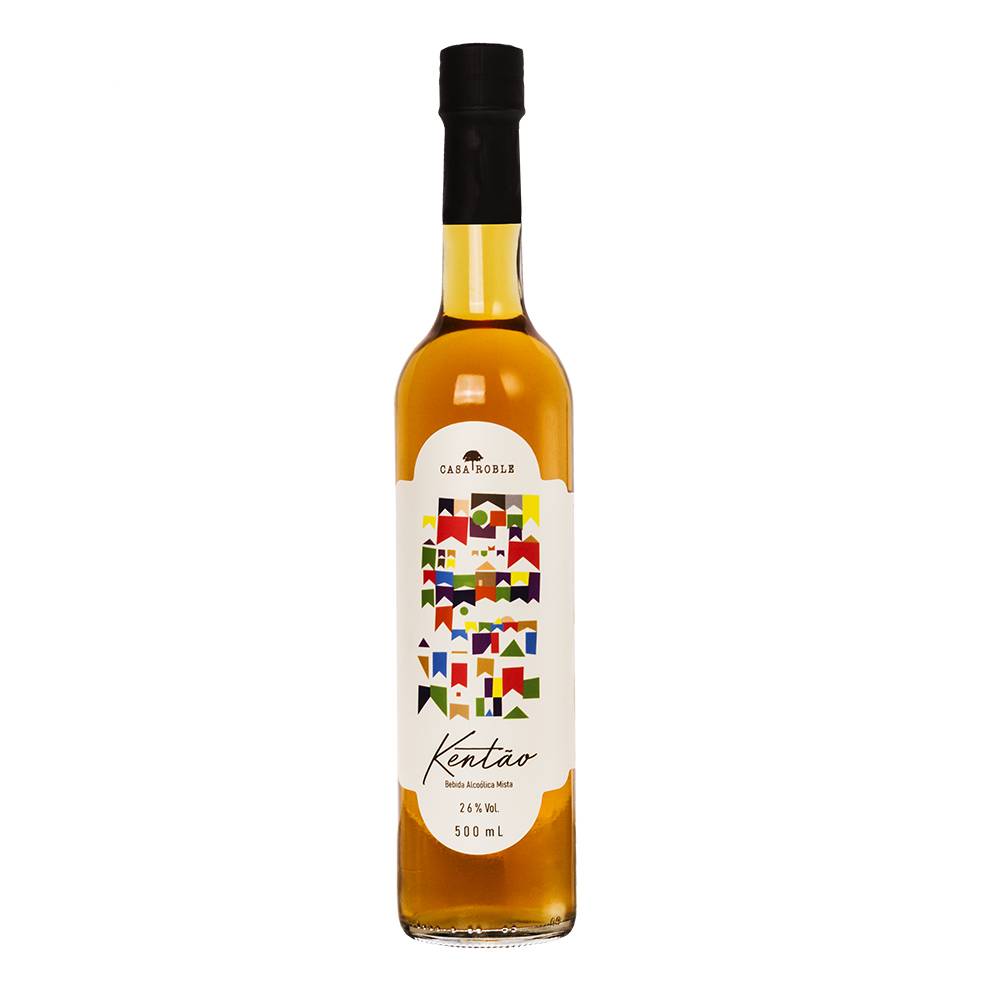Kentão Casa Roble com Cachaça Premium de Alambique Ouro - 500ml - 26%gl alc.